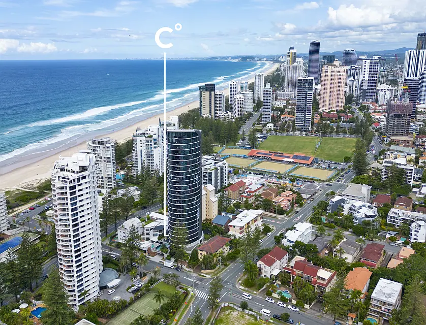 303/10-12 First Avenue, Broadbeach, Gold Coast, 2 ห้องนอน, 2 ห้องน้ำ, Apartment