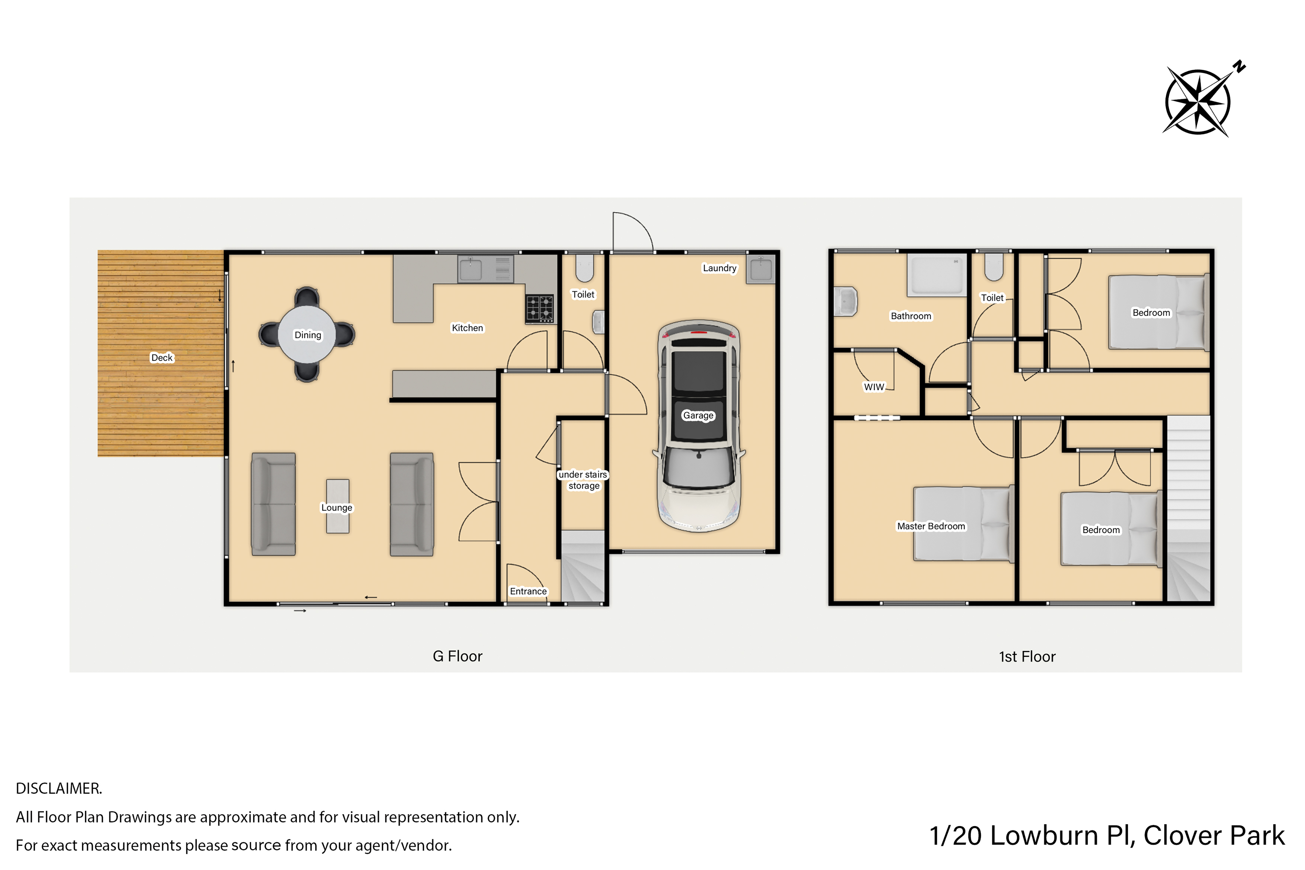 1/20 Lowburn Place, Clover Park, Auckland - Manukau, 3房, 0浴, House