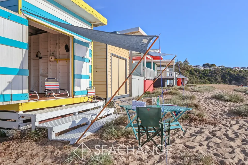 Mount Martha 海滨瑰宝 South Beach 2公里长滩 朝北设计 靠近咖啡馆 优越位置 Bathing Box on Award-Winning South Beach