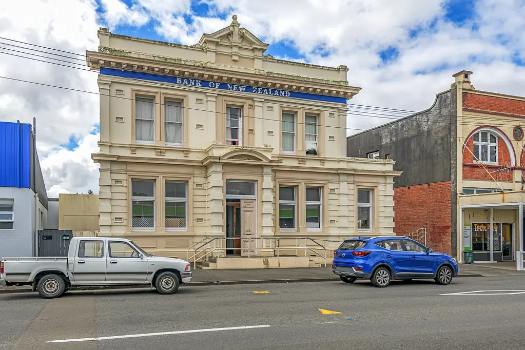 Marton Historic BNZ Bank building in Marton for lease