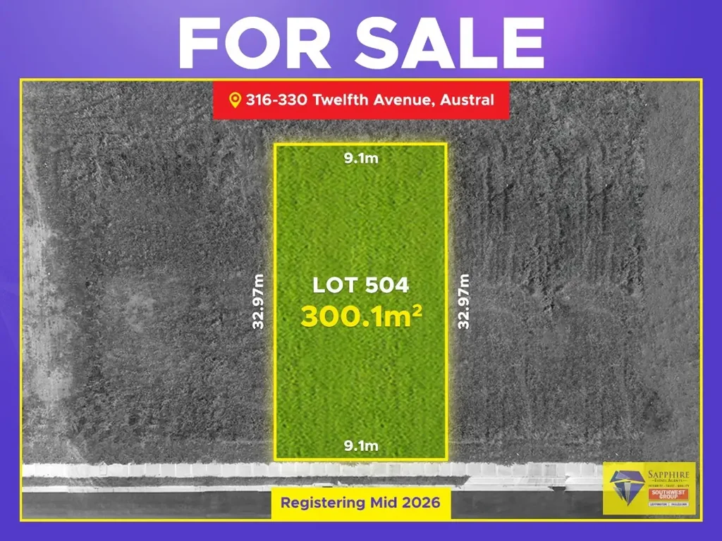 Austral Perfect Block to Build Your Dream Home in Austral