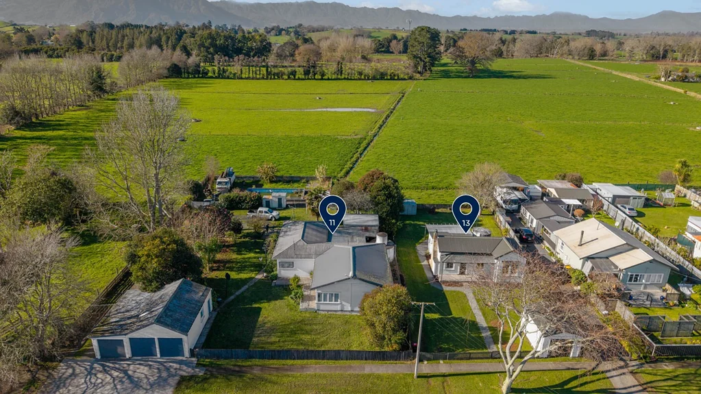 Waitoa 5部屋 Two houses, one title, countless opportunities