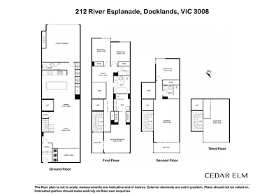 212 River Esplanade, Docklands, VIC 3008, 4 Bedrooms, 3 Bathrooms, House