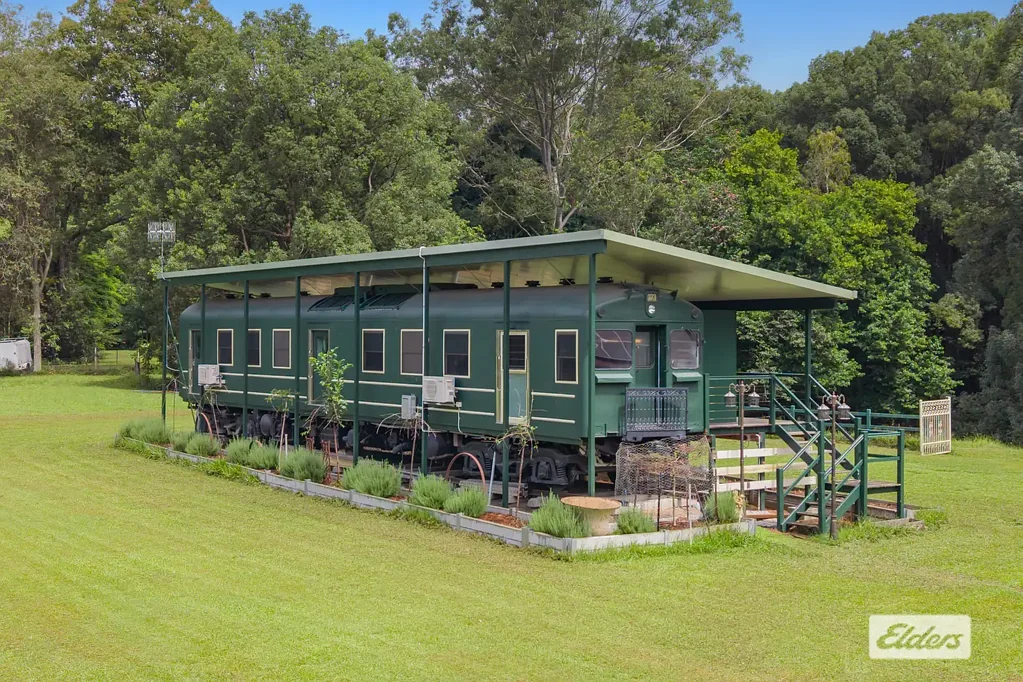 One-of-a-Kind Converted Train Carriage Home