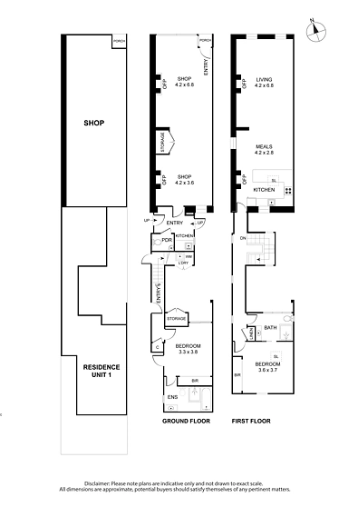1/153 Nelson Place, Williamstown, VIC 3016, 2 slaapkamers, 2 badkamers, Townhouse