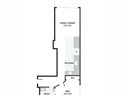 1006/365 Saint Pauls Tce, Fortitude Valley, Brisbane - Inner City Region, 1 कमरे, 1 बाथरूम, Apartment