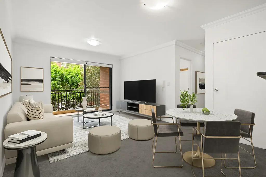 Coogee 1房 宁静角落 59sqm生活空间 King尺寸卧室 开放式厨餐区 潮流厨房 高回报投资 沿街步行至海滩 咖啡馆交通便捷 Beachside Apartment with Oversized Layout