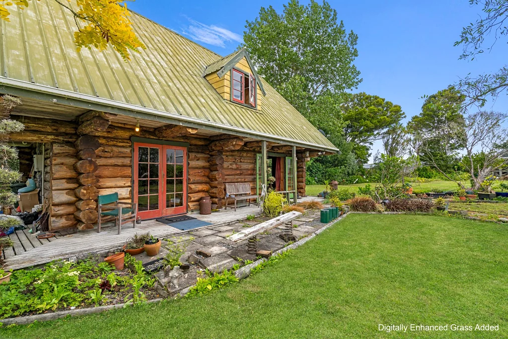 Dargaville 4غرفة نوم You have to see this incredible Log House!
