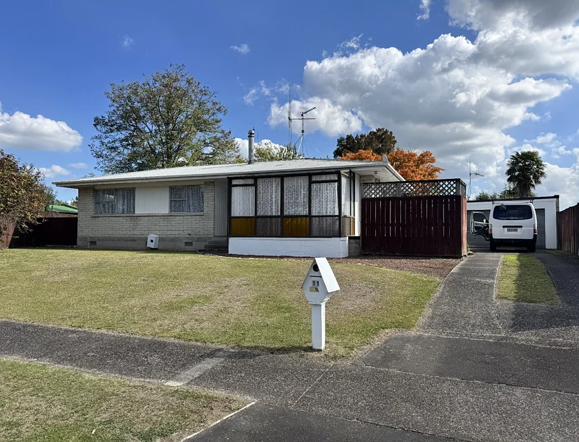 11 Brookbank Place, Glenview, Hamilton, Waikato, 3房, 1浴, 整租独立别墅