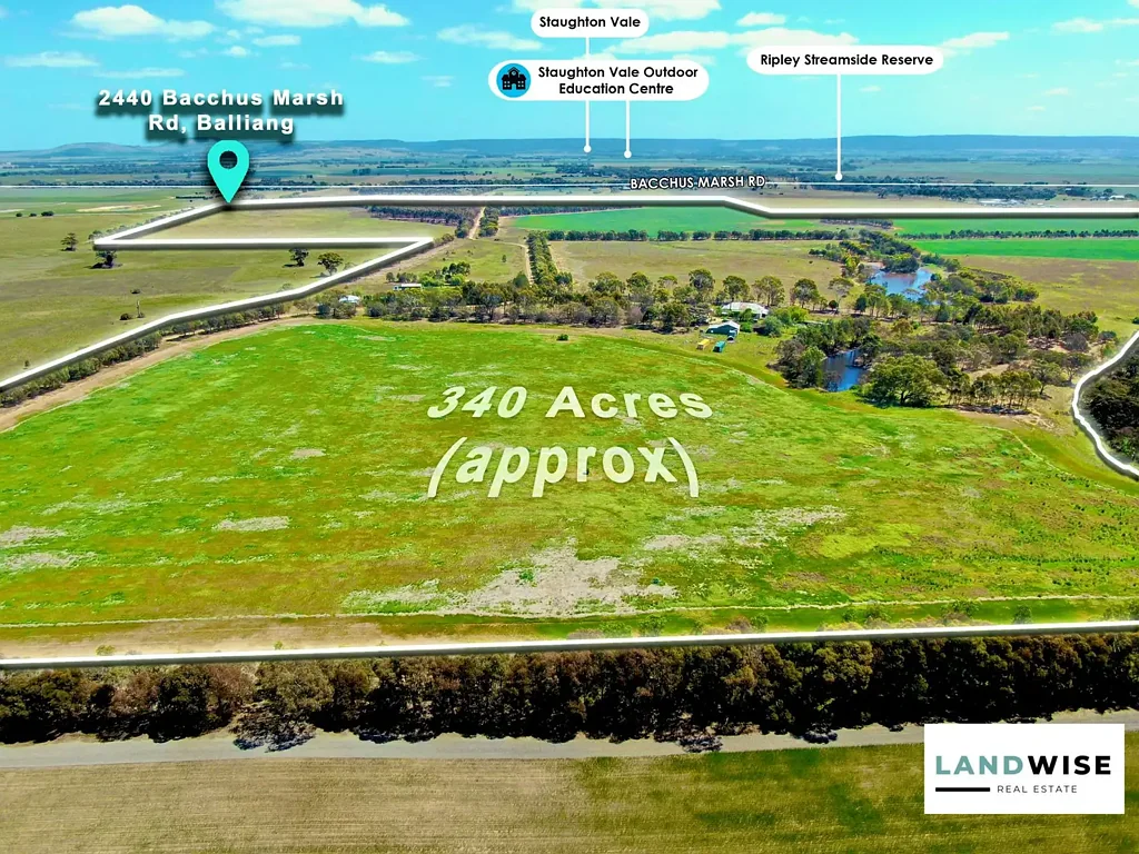 Balliang 2440 BACCHUS MARSH ROAD, BALLIANG