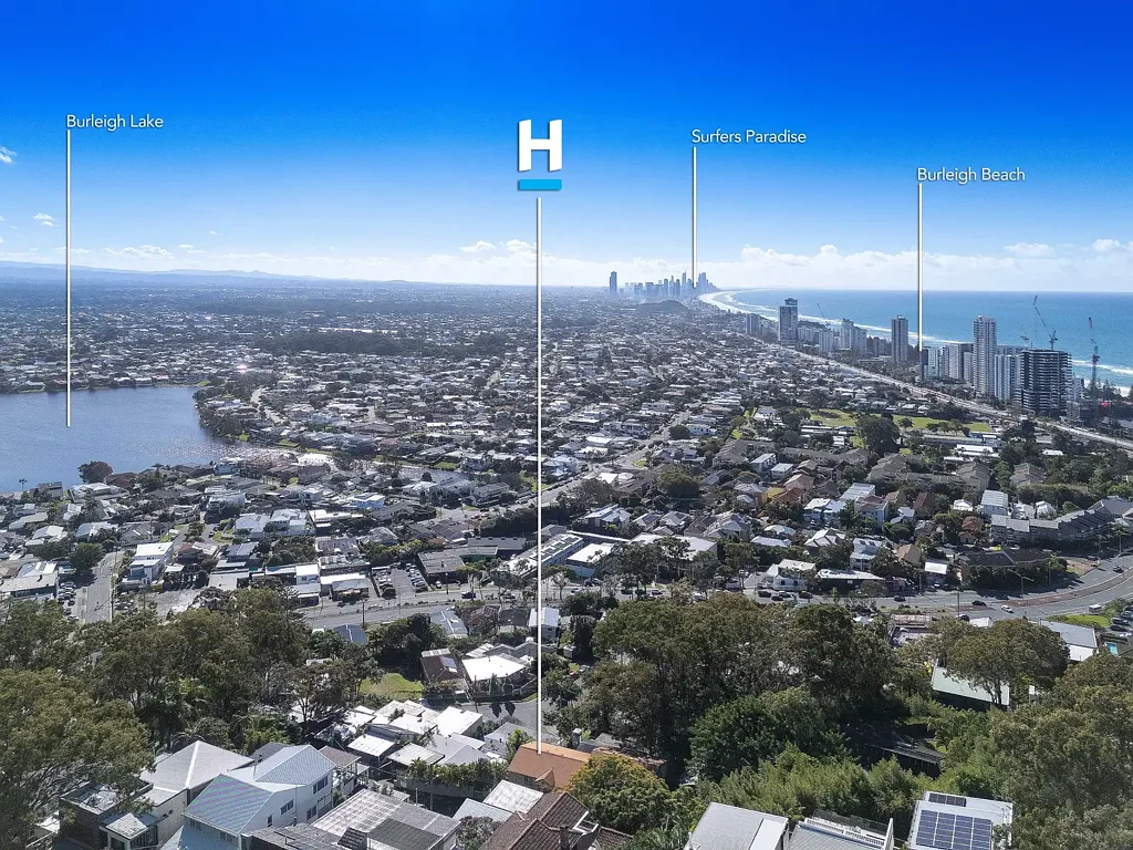 Burleigh Heads 5 Slaapkamer High on Burleigh Hill
