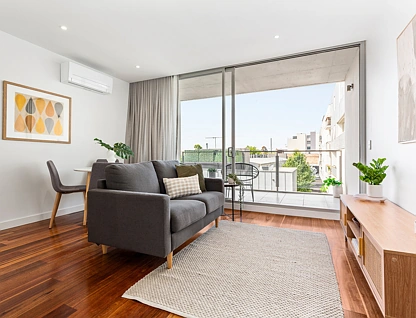 204/126 Chapel Street, St Kilda, Melbourne CBD, 1 Schlafzimmer, 1 Badezimmer, Apartment