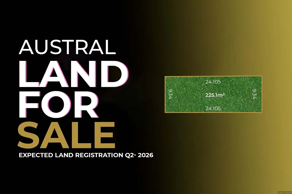 Austral Amazing land in Austral - Expected Land Registration Q2-2026