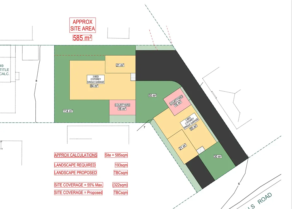 Dora Creek  VACANT LAND FOR SALE - APPROX. 585m WITH DEVELOPMENT POTENTIAL