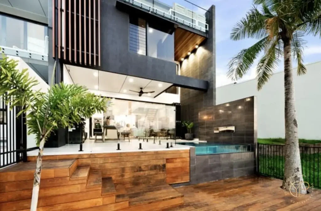 Experience exceptional waterfront living at 16 Banfield Place, Sunshine Cove.