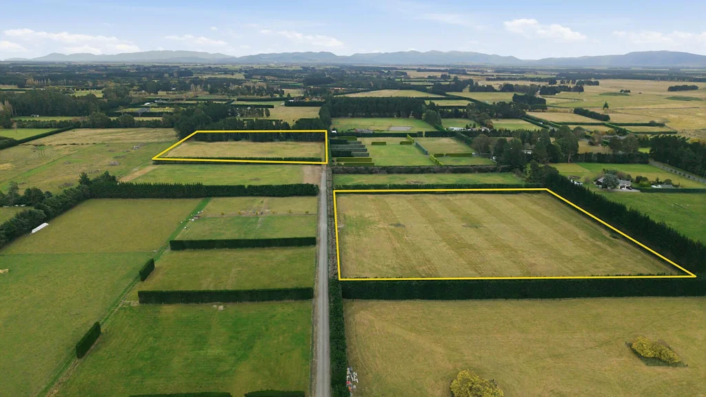 West Melton Two outstanding 4 HA lifestyle blocks