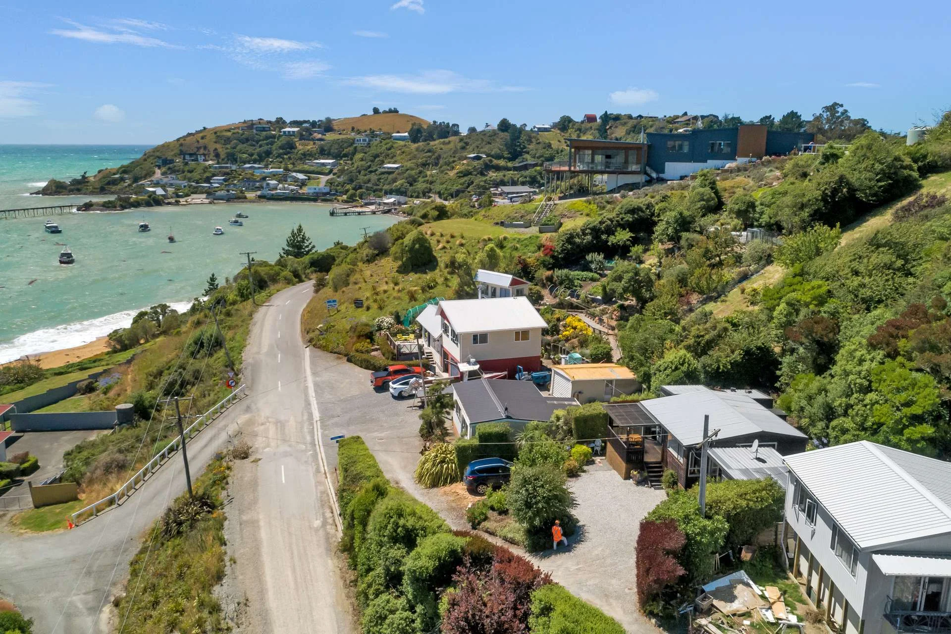 Moeraki 2Kwarto Haven on Haven Street + Sleepout