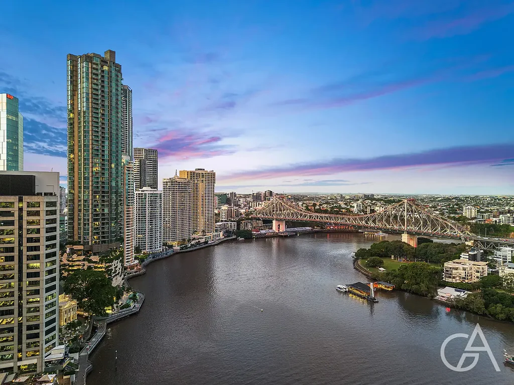 Brisbane City 2ਬੈੱਡਰੂਮ Sky-High Sophistication Meets Subtropical Serenity