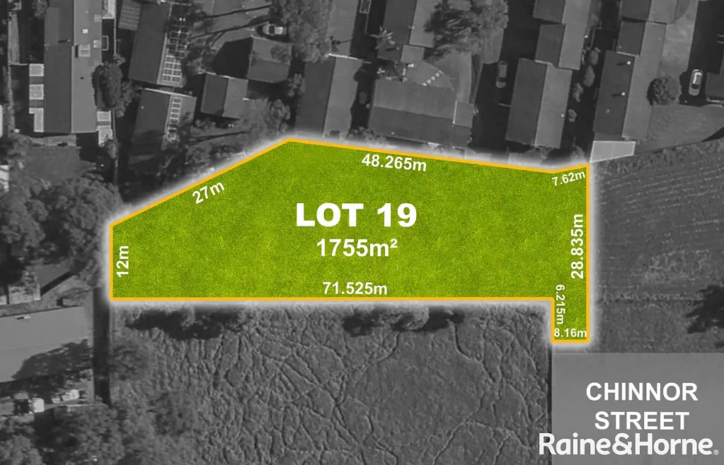 Ingleburn 已注册大块土地 拟议分区三块 每块约503㎡ 适合开发投资 临街面超长71米 设计灵活选项 南西增长郊区 成熟社区环境 Rare & Massive Registered 1755 sqm Block in the Prestigious Oxford Garden Estate