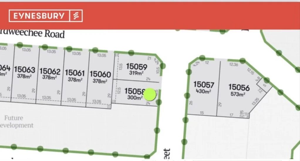 Eynesbury East Facing Perfect Rectangular land in Beautiful Eynesbury!