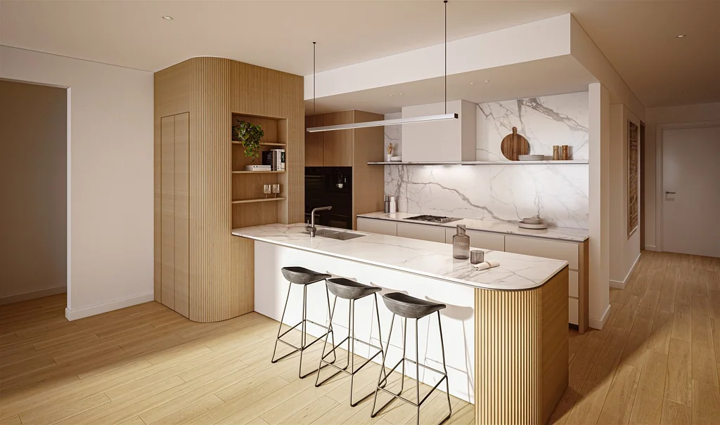 Hampton East 2ห้องนอน Stunning Luxury meets Bayside Living!
Quality materials and high-end materials throughout!