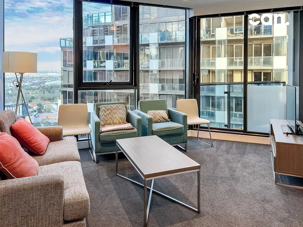 Furnished contemperory Living in Southbank prime spot