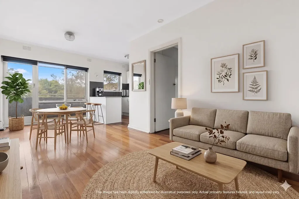 Glen Iris 1ห้องนอน Warm Timber Floors, Leafy Outlook, Glen Iris Address - $330,000