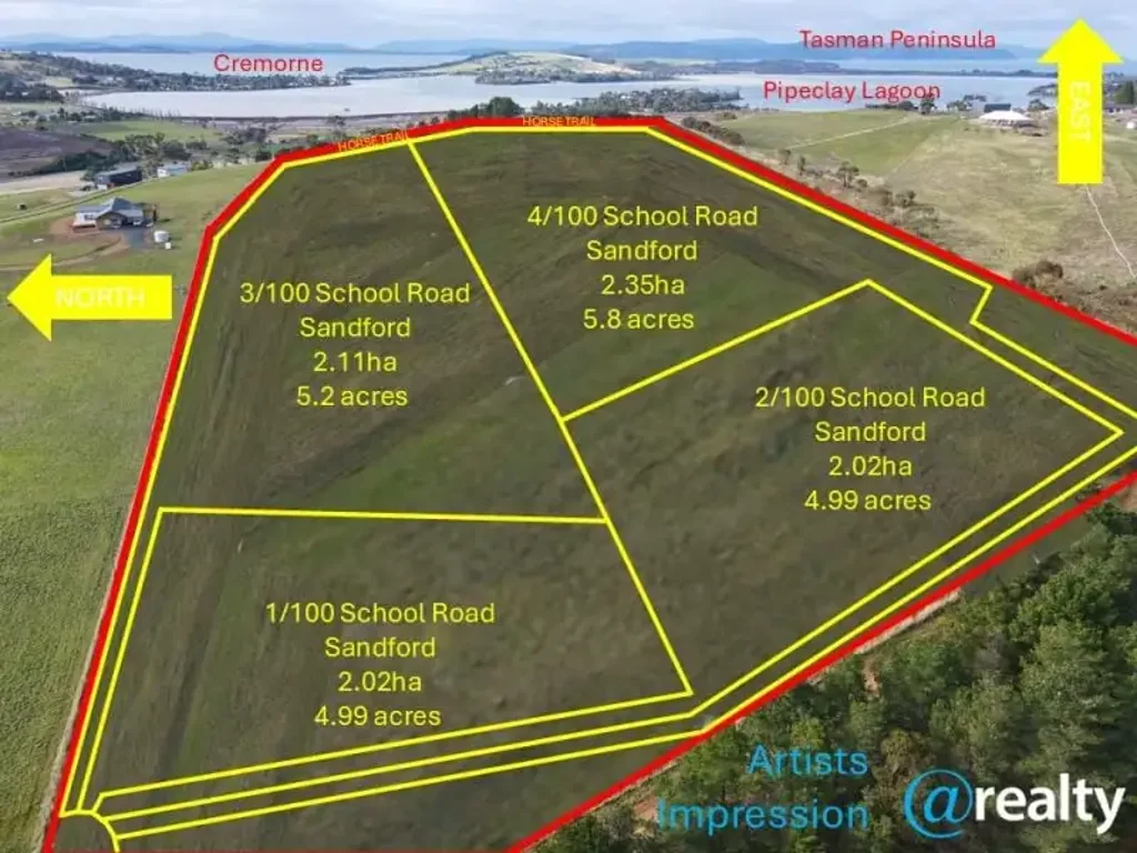 Sandford Prime 4.97 Acre Canvas - School Road, Sandford, Rural views