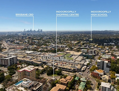 4/92 Station Road, Indooroopilly, Brisbane Western Region, 3 rūma, 2 rūma horoi, Apartment