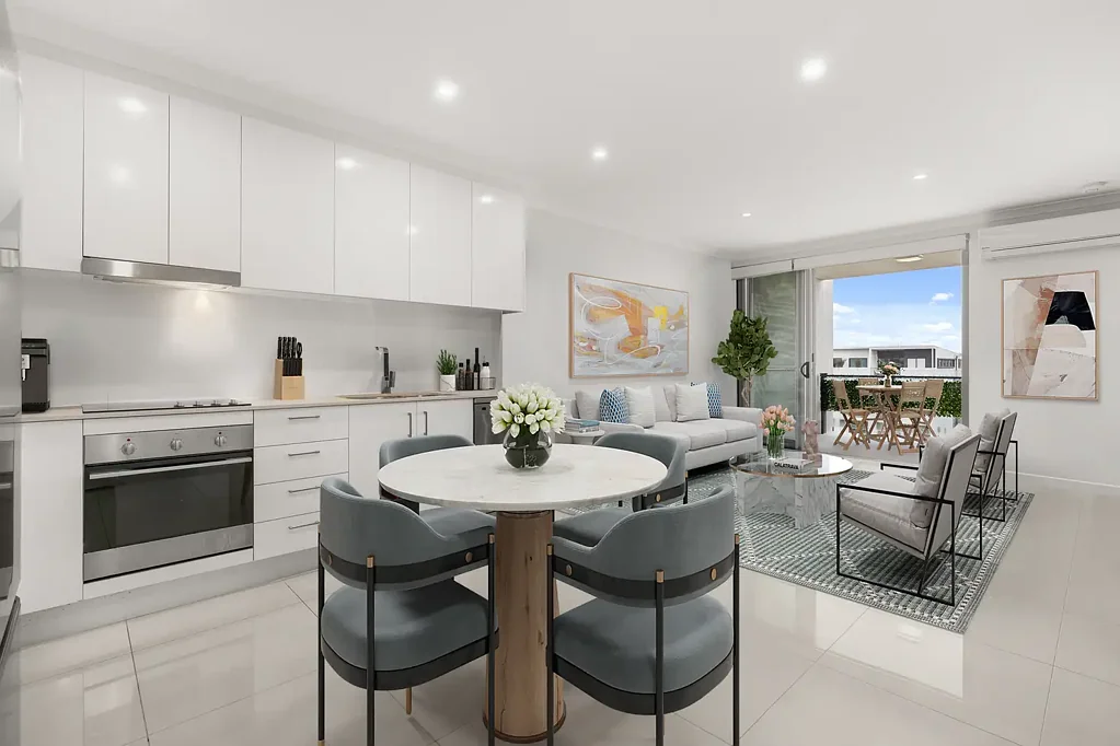 Wooloowin 2房 Wooloowin便捷公寓 开放式厨餐阳台 主卧套房带套间 南向景观 城市视野 周边设施齐全 低维护资产 City Outlook, Modern Living & Effortless Wooloowin Convenience