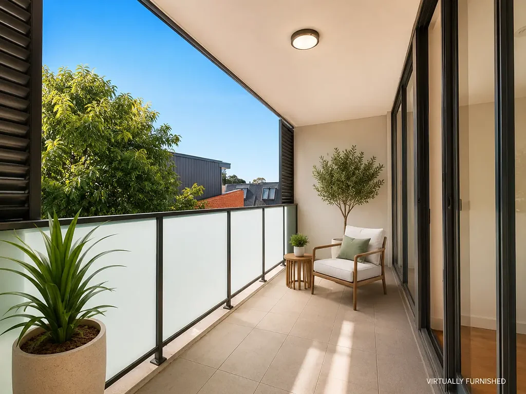 Sun drenched and private apartment in highly sought after location