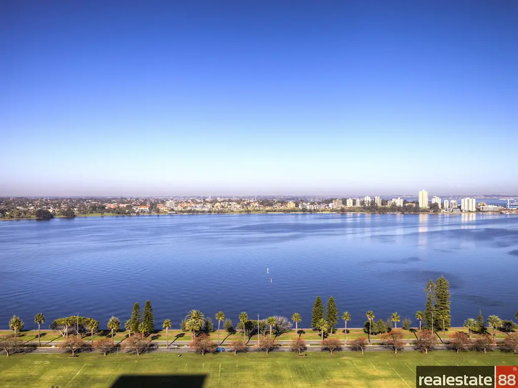 East Perth 2બેડરૂમ Uninterrupted Serenity: Luxurious Living with Sweeping Swan River Views