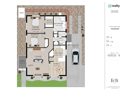 173/70 Hansford Road, Coombabah, Gold Coast, 2 침실, 1 욕실, House