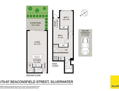 30/79-87 Beaconsfield Street, Silverwater, Parramatta (Northwest suburbs), 2 Schlafzimmer, 2 Badezimmer, Apartment