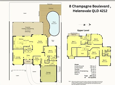 8 Champagne Boulevard, Helensvale, QLD 4212, 5 Bedrooms, 3 Bathrooms, House
