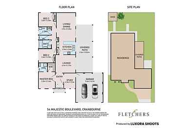 54 Majestic Boulevard, Cranbourne, VIC 3977, 3房, 2浴, House