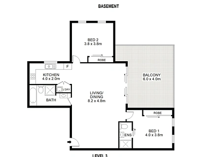 21/66-68 Keeler Street, Carlingford, Parramatta (Northwest suburbs), 2 कमरे, 2 बाथरूम, Apartment