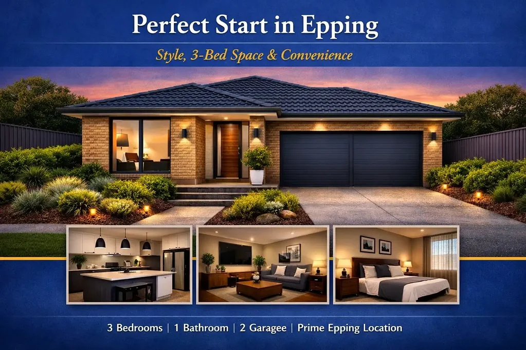 Epping 3 Bedroom Perfect Start in Epping — Style, 3-Bed Space & Convenience