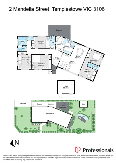 2 Mandella Street, Templestowe, VIC 3106, 4 Bedrooms, 3 Bathrooms, House