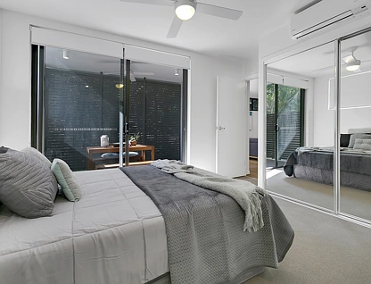 2/21 Curtis Street, Norman Park, Brisbane - Eastern Region, 2 Schlafzimmer, 2 Badezimmer, Apartment