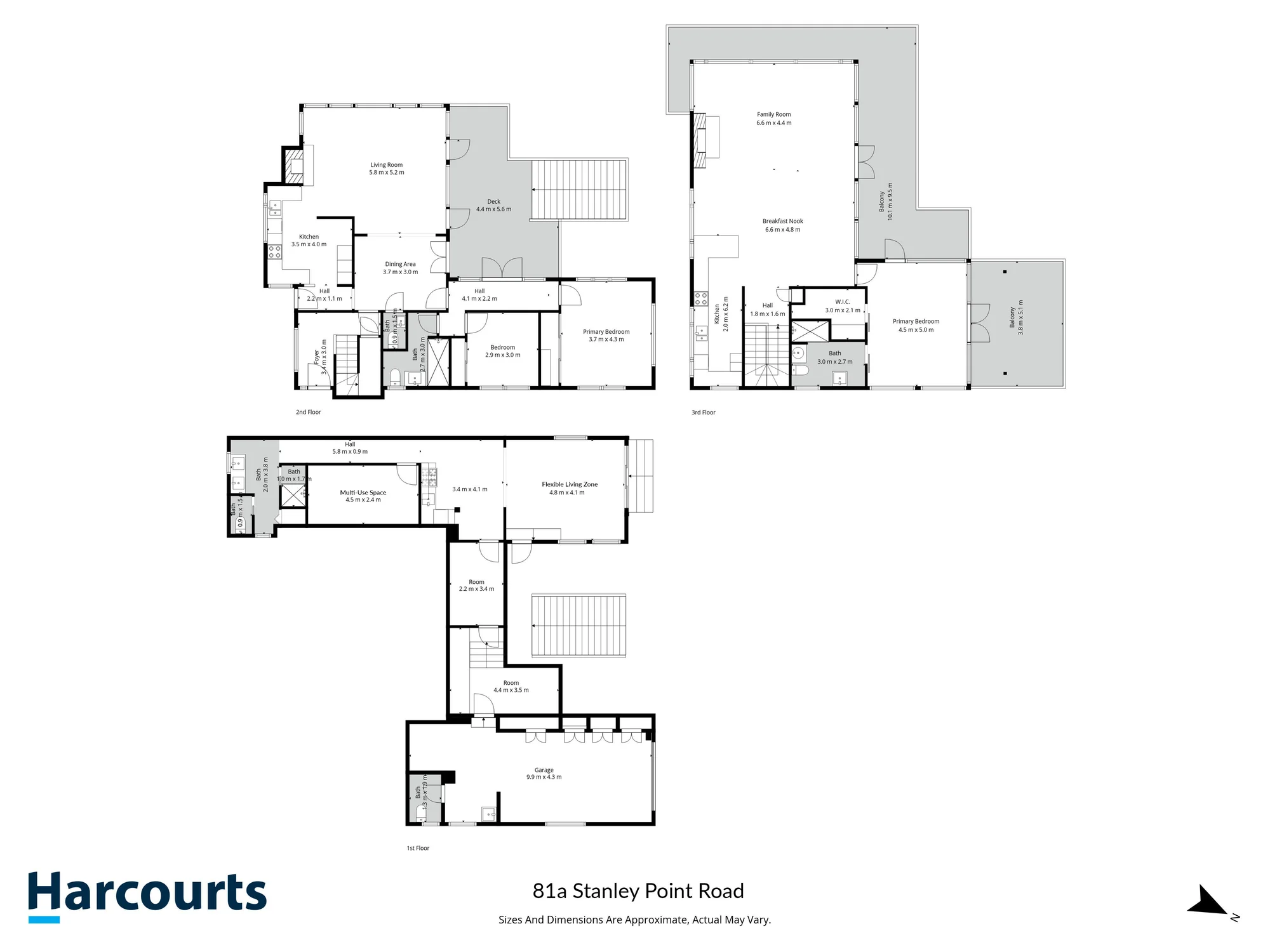 81A Stanley Point Road, Devonport, North Shore City, Auckland, 3房, 3浴, House