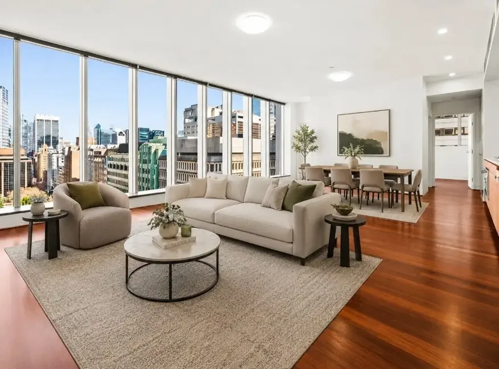 Sydney 2房 Portico哥特设计 102平米壮景窗 CBD便捷生活 24小时礼宾服务 硬木地板石材厨 Portico | An intersection of heritage and contemporary design