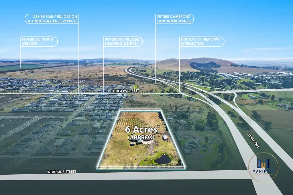 Beveridge 3બેડરૂમ 2.44 Ha Residential Development Site Located Within Beveridge Central PSP