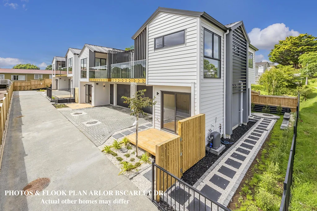 Ranui 3房  Four Brand New Homes – Perfect Family Living!