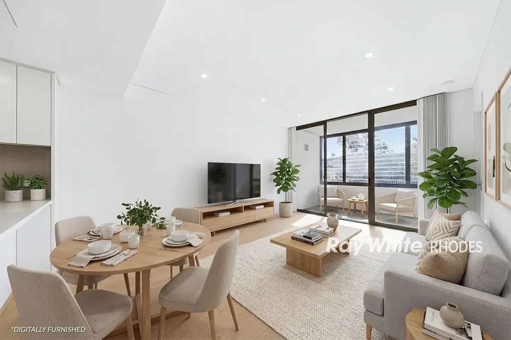 Rhodes 2ห้องนอน Rare Find in Rhodes | Water Views & Extra Large Secure Parking