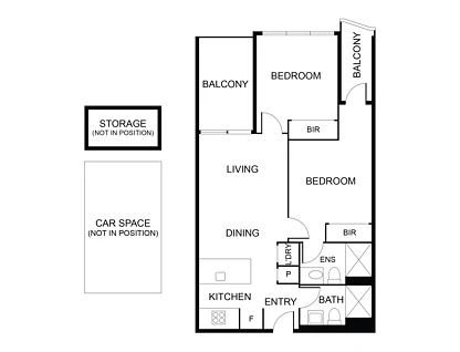 708/803 Dandenong Road, Malvern East, Inner East Melbourne, 2 રૂમ, 2 બાથરૂમ, Apartment