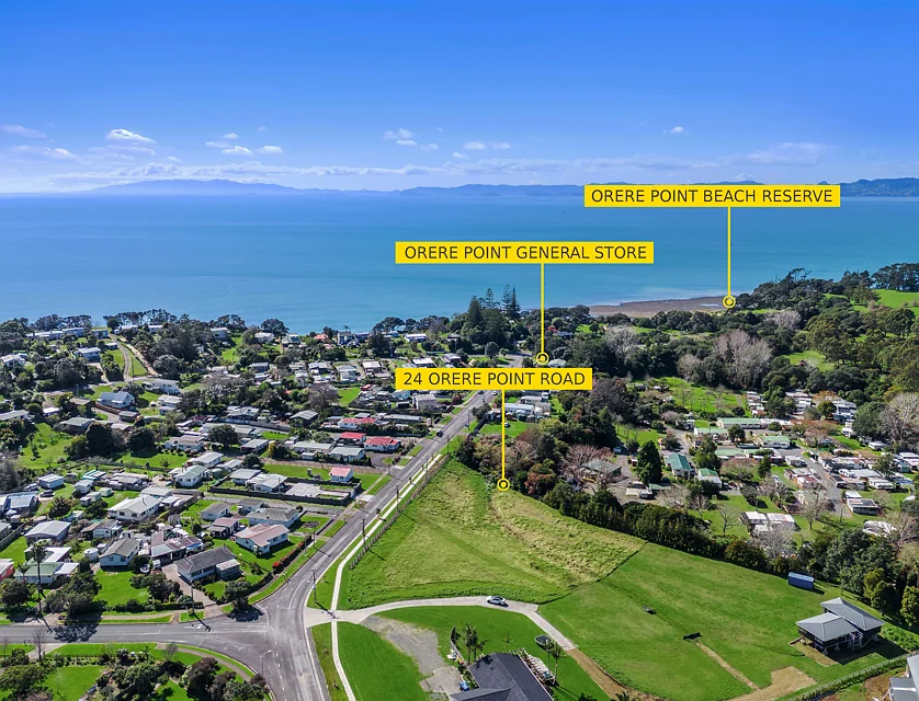 24 Orere Point Road, Orere Point, Manukau City, 0 Bedrooms, 0 Bathrooms, Section