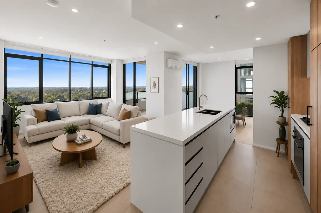 Kirrawee 2ห้องนอน Modern Convenience with breathtaking views