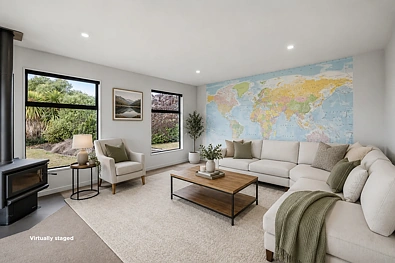लिविंग रूम - 4 Beagle Lane, Wanaka, Otago