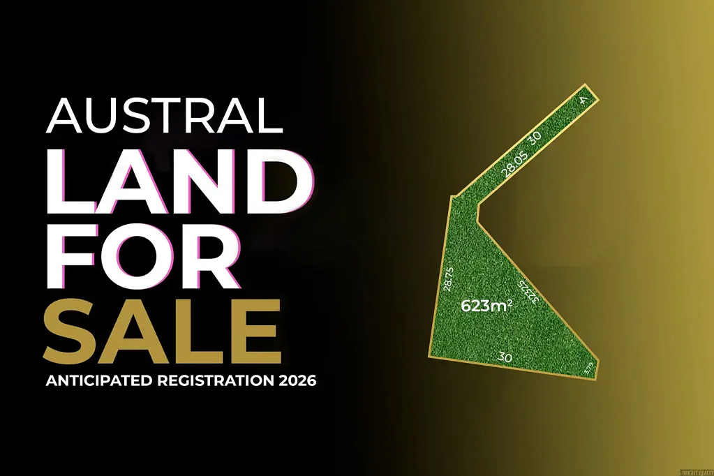 Austral Austral黄金地段 10 Tenth Avenue 交通便利 近学校商场 医疗配套齐全 家园理想之选 Amazing Land in Austral - Anticipated Registration Q4 2026
